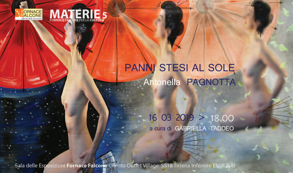 Invito mostra Panni Stesi al sole Antonella Pagnotta2019