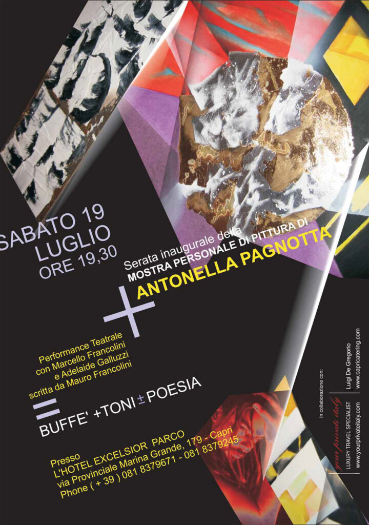 locandina capri antonella luglio 2019